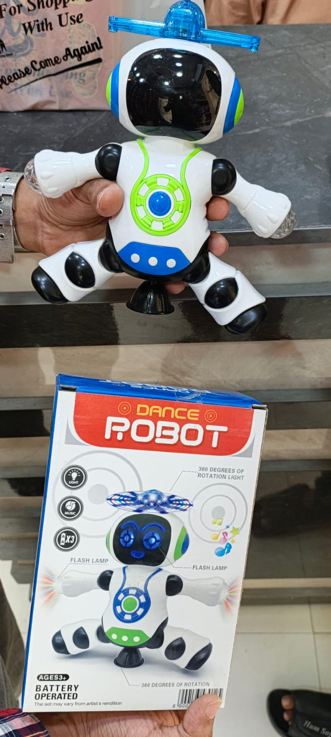 Dancing Robot With Lights & Speaker + 360 Degree Moving Function