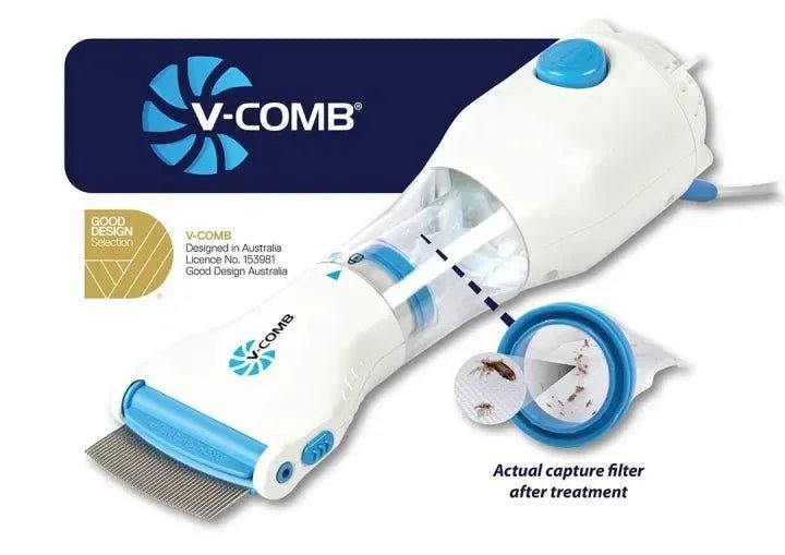 Electric Head Lice Comb | V Comb Anti Lice Machine - shopping-spot