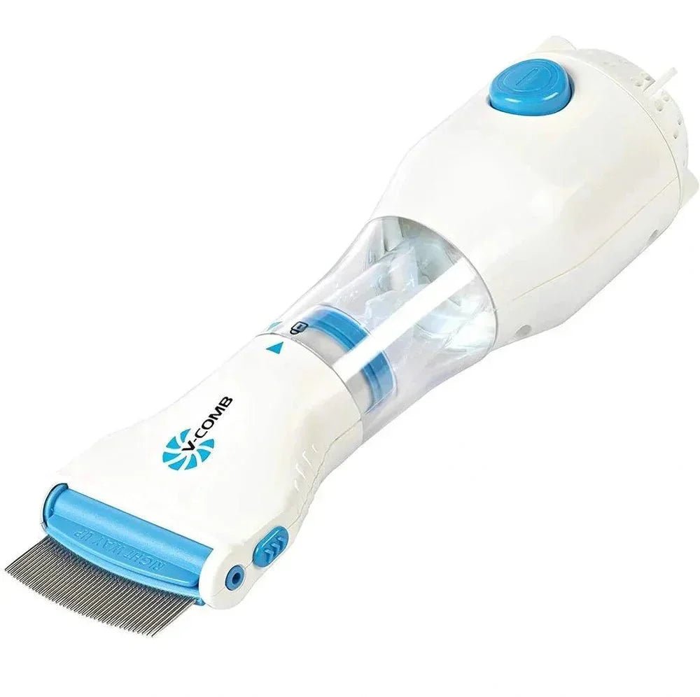 Electric Head Lice Comb | V Comb Anti Lice Machine - shopping-spot