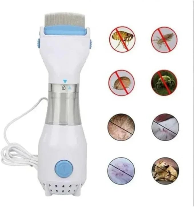 Electric Head Lice Comb | V Comb Anti Lice Machine - shopping-spot