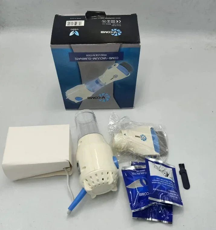 Electric Head Lice Comb | V Comb Anti Lice Machine - shopping-spot