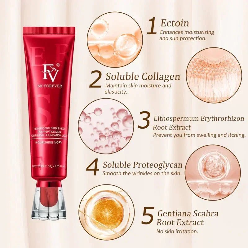 FV - SK Forever Liquid Foundation, waterproof Foundation All in 1 - shopping-spot