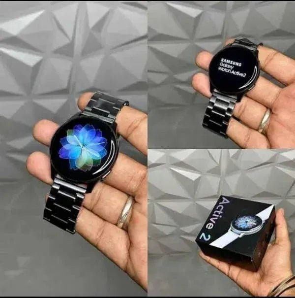 Samsung Active 2 Smartwatch: Chain & Silicone Strap Combo - shopping-spot